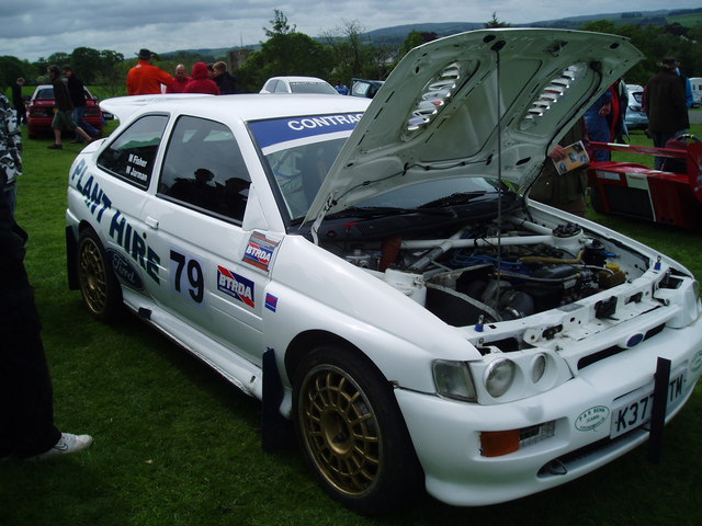 escort rally car